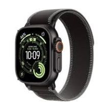 Apple Watch Ultra 3 GPS + Cellular 49mm Black Titanium Case with Black/Charcoal Trail Loop - M/L