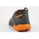 5. Flyrock Vibram men's trekking sports shoes, durable gray orange