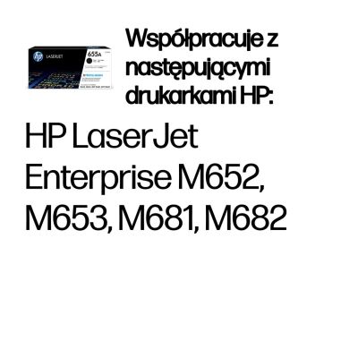 6. LASERJET TONER CRTG/655A BLACK