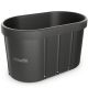 11. VIRTUFIT OVAL ICE BATH 500 LITERS ANTHRACITE WITH ACCESSORIES