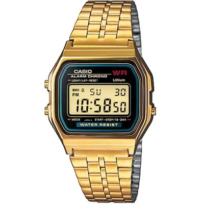CASIO A159WGEA-1 Unisex Watch