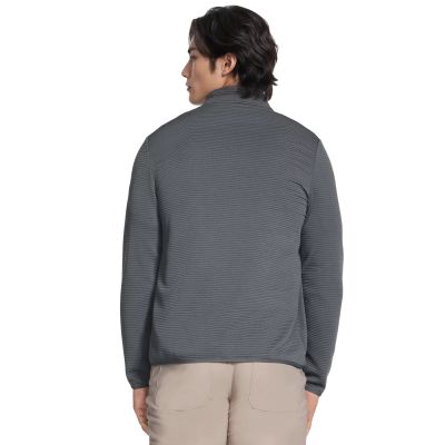 2. Skechers The Hoodless Hoodie Ottoman Jacket JA25-GNBK Green L
