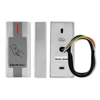 6. QOLTEC RFID PROXIMITY CARD AND KEY FOB READER | METAL HOUSING