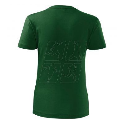 2. Malfini Classic New W T-shirt MLI-13306 bottle green