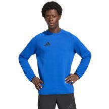 Men's adidas Tiro 26 Travel Crew sweatshirt blue KD1146