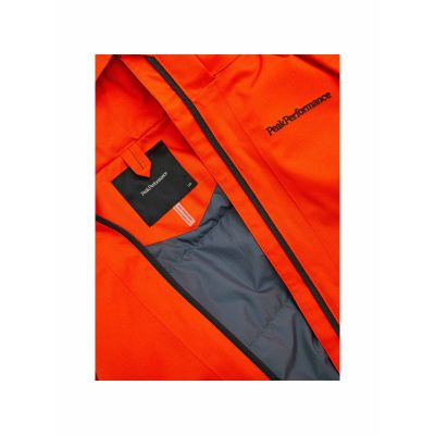 4. PEAK PERFORMANCE JR Maroon Insulated Jacket red