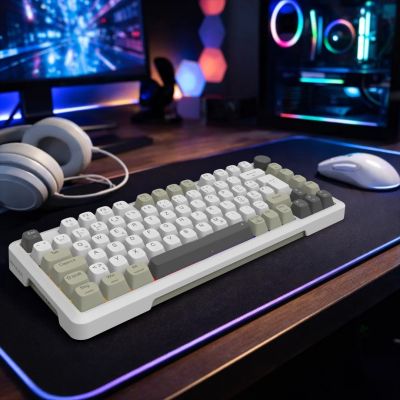 7. Inca IKG-455 Gaming Keyboard USB + RF Wireless + Bluetooth QWERTY German White