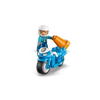 5. LEGO DUPLO TOWN 10471 Blue Police Motorcycle