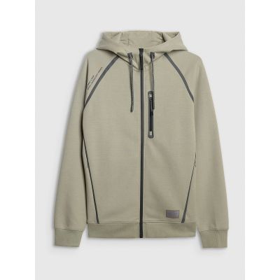 9. Men's zip-up hooded sweatshirt 4F 4FRAW25TSWSM2456-47S