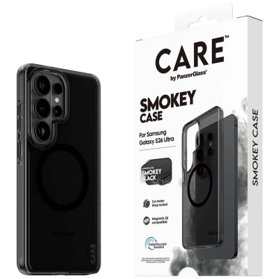 5. CARE by PanzerGlass Urban Explorer Smokey Case w. Black Qi for Samsung Galaxy S26 Ultra - Black