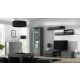6. Shelf 125cm (2 pcs) SOHO grey matte