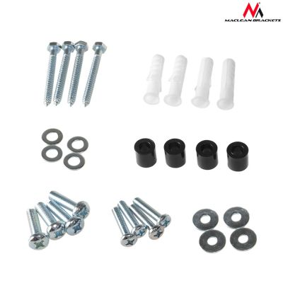 7. Maclean MC-668 TV wall mount (wall-mounted, tiltable; 37" - 70"; max. 40kg)