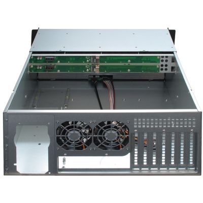 8. Inter-Tech 4U-4408 Rack Black, Silver