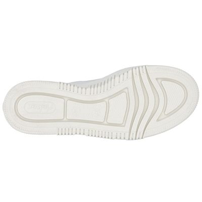 5. Women's leather platform sneakers in beige Rieker M1912-80