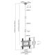 9. Equip 650321 Sign Holder 177.8 cm (70") Black