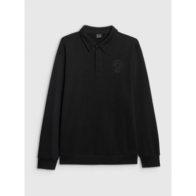 7. Men’s Regular-Fit Sweatshirt with Collar 4F 4FRAW25TSWSM2546-20S