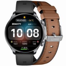 Smartwatch Gravity Black 2 Straps GT35-1