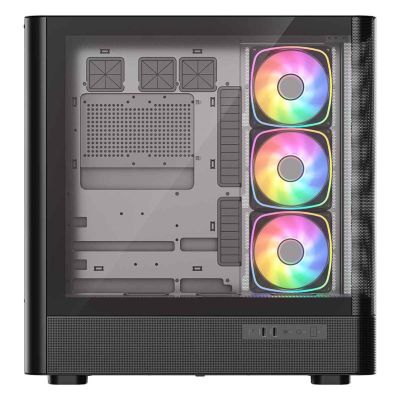 4. MODECOM VOLCANO AQ 500 ARGB MIDI BLACK CASE
