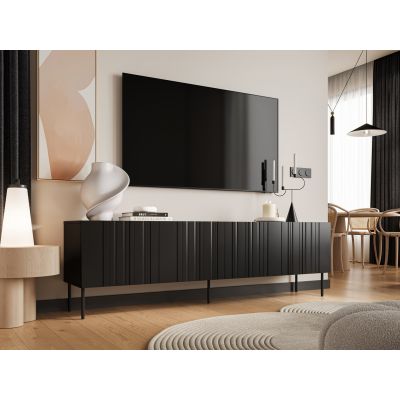 3. ISLA TV cabinet 200x40x60 black matt
