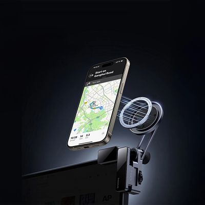 12. Baseus MaxView Magnetic Car Display Mount Holder - Gray