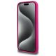 5. Karl Lagerfeld KLHMP15XSKHPPLF iPhone 15 Pro Max 6.7" fuchsia/fuschia hardcase Silicone Karl Head Print MagSafe
