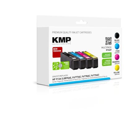2. KMP 1750.4005 Toner Cartridge 4-Pack Replacement Black, Cyan, Magenta, Yellow