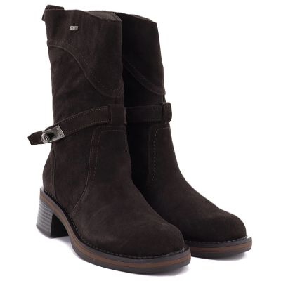 8. Chocolate Big Star Women's Leather Ankle Boots UU274609