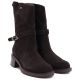 8. Chocolate Big Star Women's Leather Ankle Boots UU274609