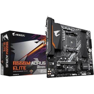7. Gigabyte B550M AORUS ELITE Socket AM4 micro ATX AMD B550 motherboard