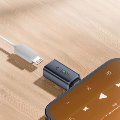 3. Tech-Protect UltraBoost Type-C to Lightning adapter - gray