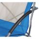 3. BEACH CHAIR WITH ARMRESTS 55x58x64CM FOLDABLE BLUE