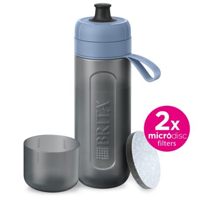 11. Brita Active Filter Bottle Pastel Blue 2 Discs