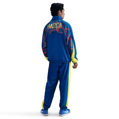 4. Nike FC Barcelona Starting Woven Jacket GX FZ1281-431