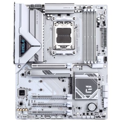 7. GIGABYTE B850 EAGLE WIFI7 ICE AMD B850 AM5 ATX Socket