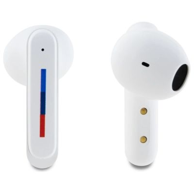 5. BMW Bluetooth headphones BMBEMIATP20LOH TWS + docking station white/white Printed Logos