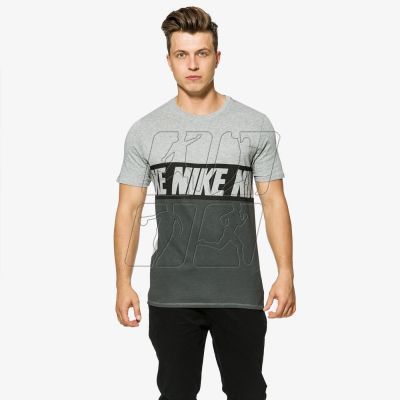 Nike Sportswear NIKE T-SHIRT SS M NSW TEE AV15 BLK REPEAT 856475-063