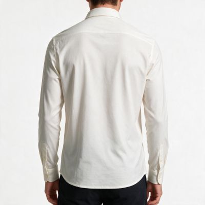 3. Paul&Shark ecru men's jersey shirt - model 26413146CF (size 10)