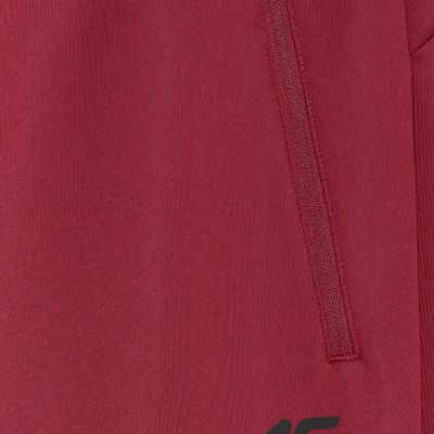 6. Men's trousers 4F FNK M0936 dark red 4FWAW25TFTRM0936 61S