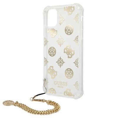 6. Guess Peony Chain Collection iPhone 11 Pro Case - Gold