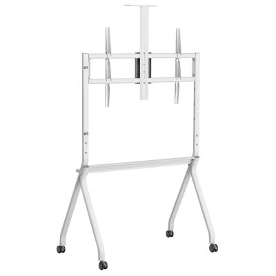 3. MACLEAN TV STAND / TROLLEY, CAMERA SHELF, ON WHEELS, 55-100", MAX. LOAD 120KG/10KG SHELF, MAX. VESA 900X600 MC-114