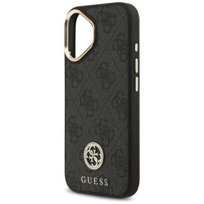 6. Guess 4G Strass Logo MagSafe case for iPhone 17 - black