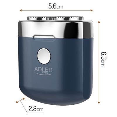 8. ADLER AD 2937 USB Travel Shaver