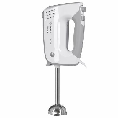 9. BOSCH MFQ36480 Hand Mixer (450 W; white)