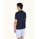 4. Paul&Shark Men's Cotton T-shirt Navy Blue and Gold 99311008-50E - Classic Cut, Logo