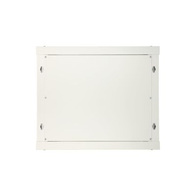 7. Extralink 12U 600x450 ASP Gray wall-mounted rack cabinet, solid sheet metal door