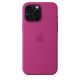 4. Apple iPhone16 Pro Max Silicone Case with MagSafe - Fuchsia