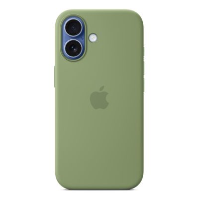 3. Apple iPhone 17 Silicone Case with MagSafe (Light Moss Green)