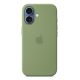3. Apple iPhone 17 Silicone Case with MagSafe (Light Moss Green)