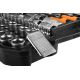 12. Socket wrench set 1/2", 1/4", 110 pcs, satin