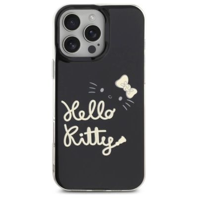 3. Hello Kitty IML Golden Diva MagSafe Case for iPhone 16 Pro Max - Black